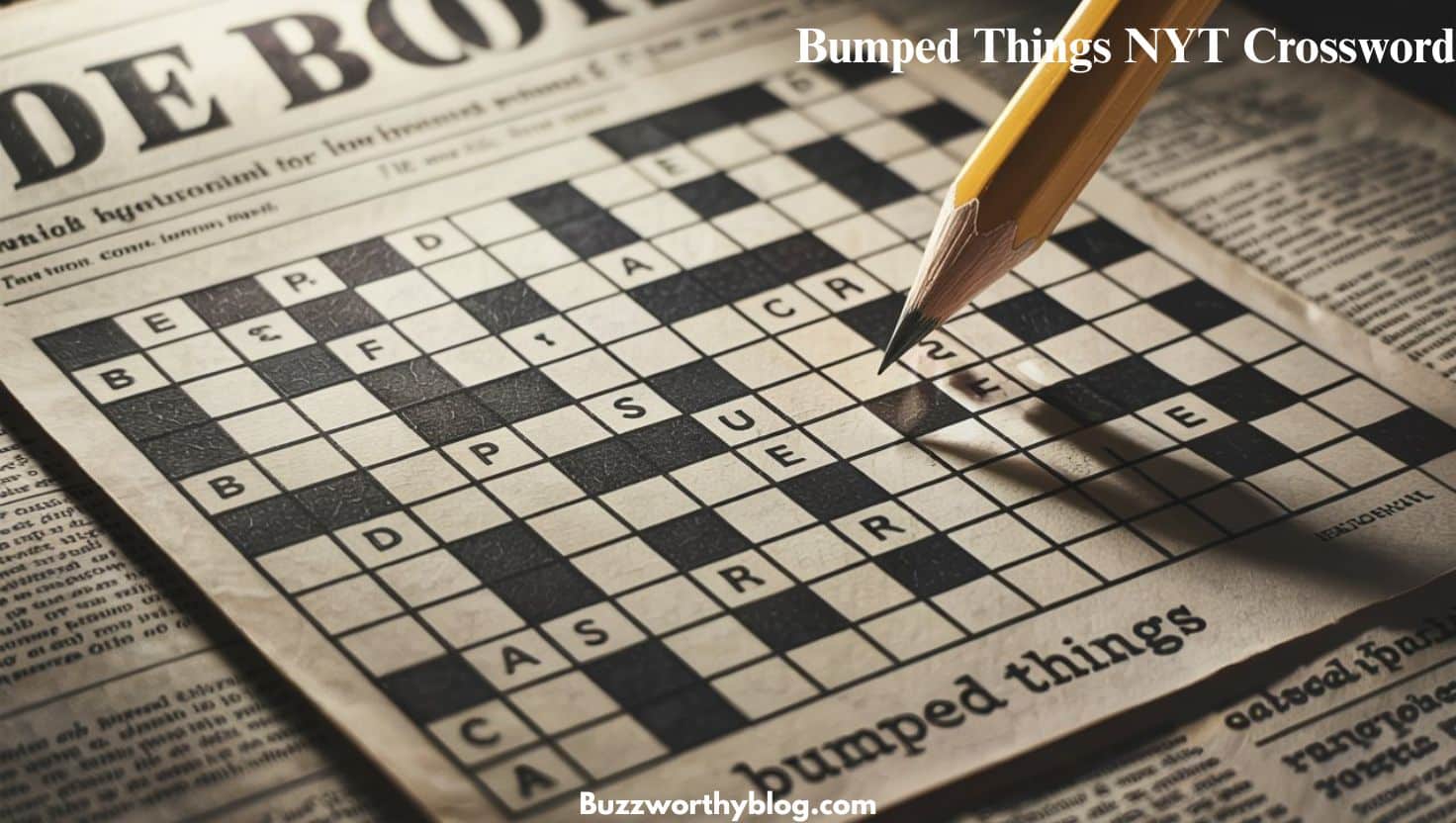 Bumped Things NYT Crossword; Master the Puzzle Easily!