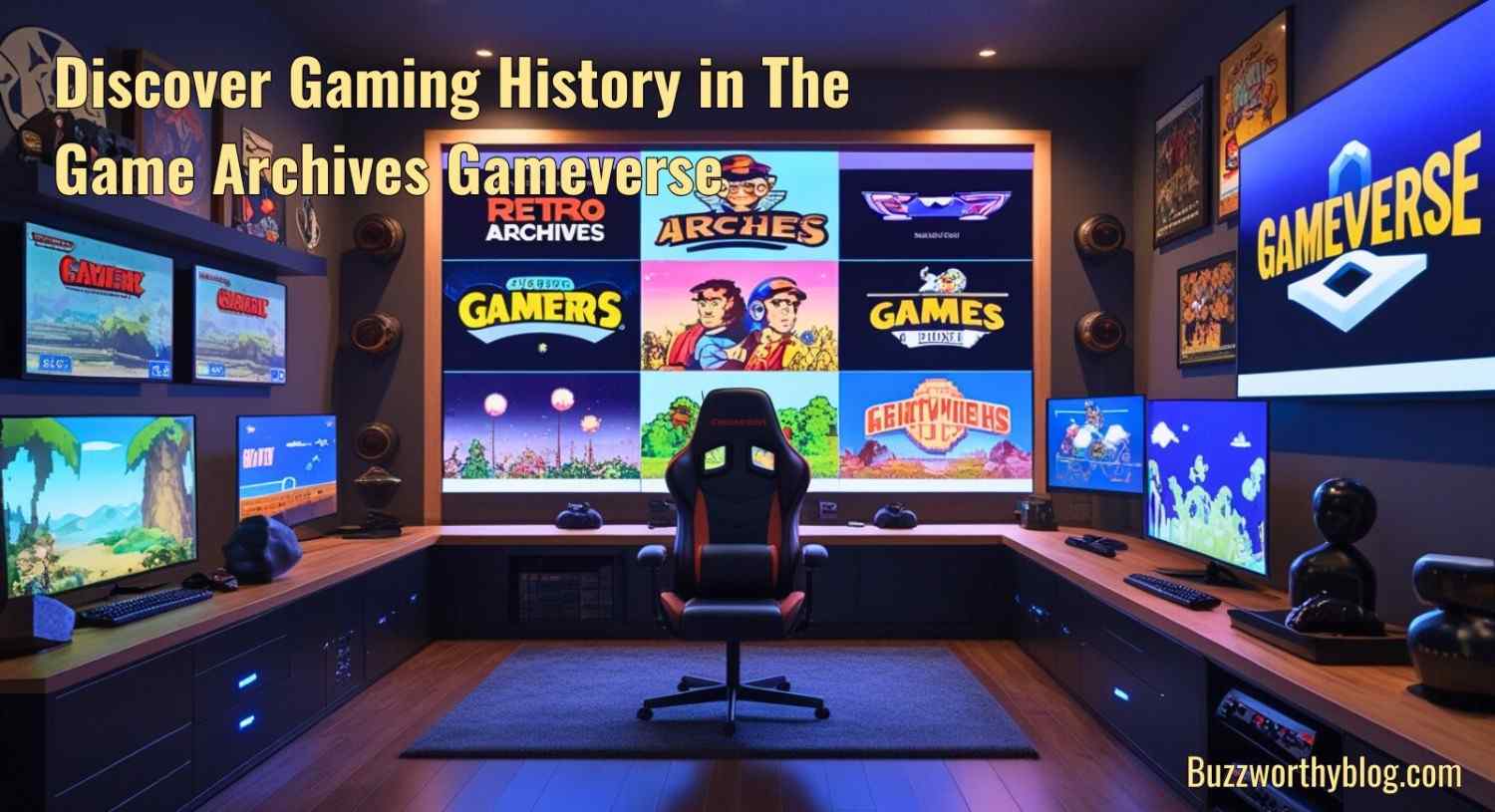 Discover Gaming History in The Game Archives Gameverse