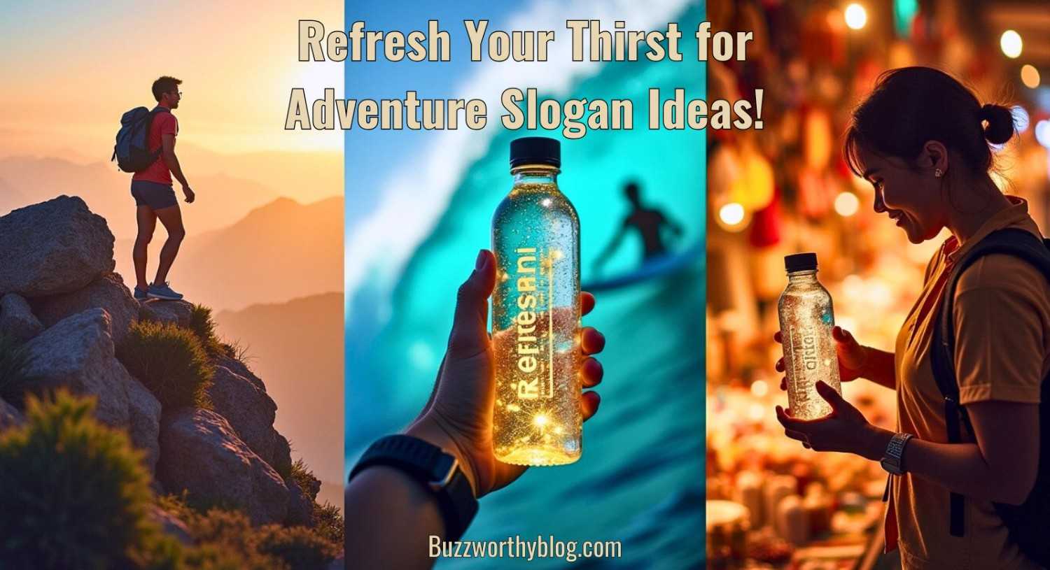 Refresh Your Thirst for Adventure Slogan Ideas