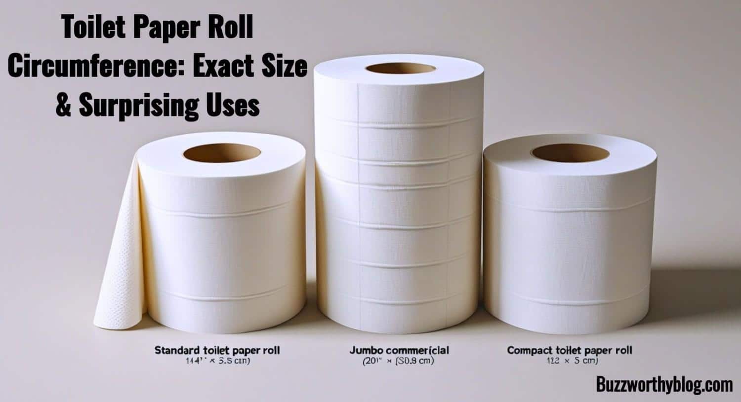 Toilet Paper Roll Circumference: Exact Size & Surprising Uses