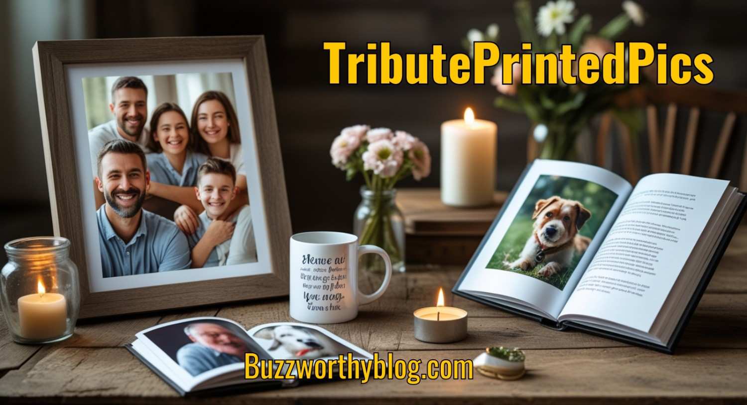 TributePrintedPics: Custom Photo Prints to Honor Loved Ones