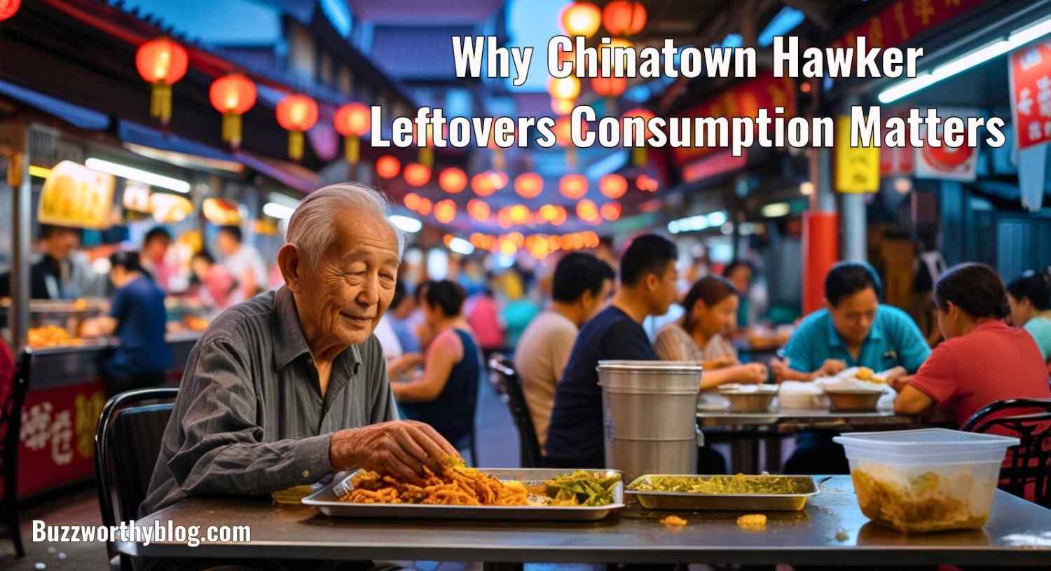 Why Chinatown Hawker Leftovers Consumption Matters